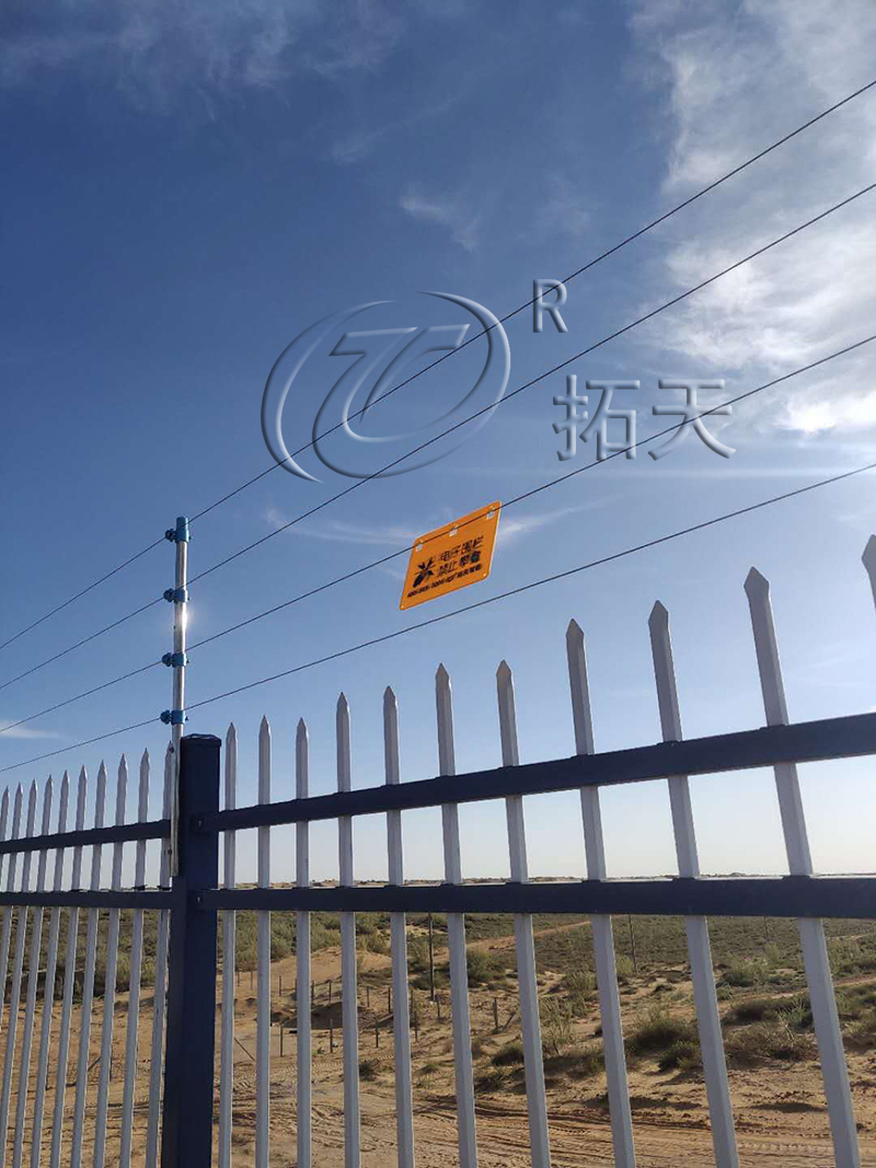 內(nèi)蒙古巴彥淖爾市自來(lái)水廠脈沖圍欄案例