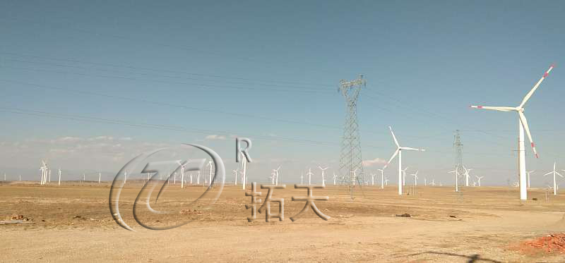 新疆阿勒泰布爾津風力發(fā)電廠脈沖圍欄案例